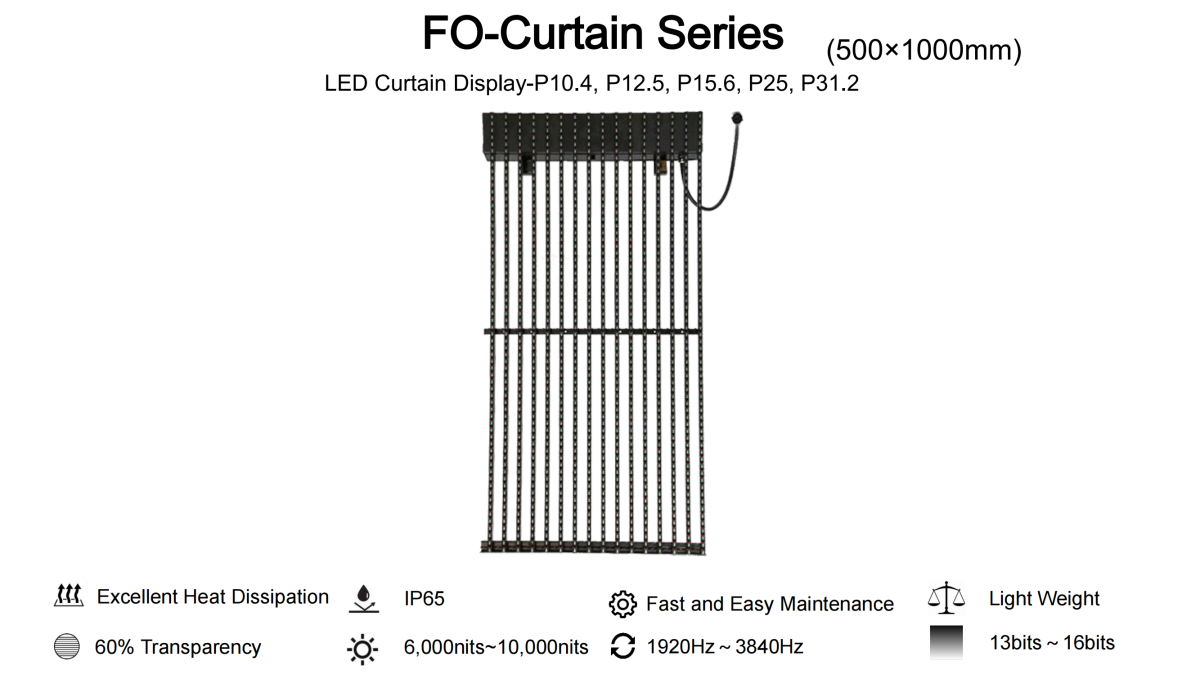 LED Curtain Display