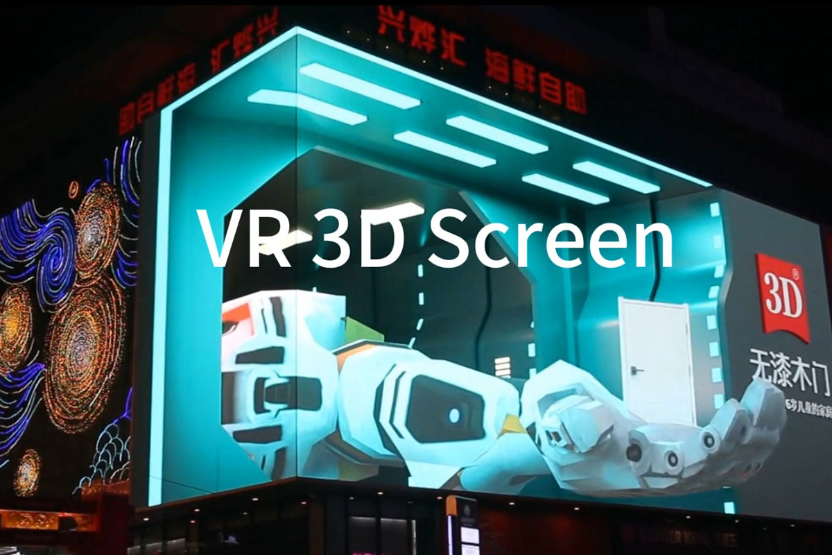 VR 3D-scherm